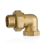 Śrubunek kątowy stożek mosiężny 5/4"