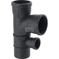 Trójnik podwójny Geberit Silent-Pro 87.5° d110