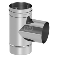 Trójnik 87st. fi250mm z wyjściem nominalnym 