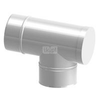 Trójnik 87st. - rewizyjny fi110/160mm z uszczelką