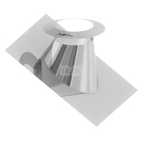 Przejście dachowe 26-35st. aluminiowe z kołnierzem fi180mm