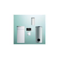 Pakiet systemowy OZE - Pompa ciepła gruntowa solanka-woda VAILLANT VWF 57/4 flexoTHERM 14.4kW 400V + Regulator sensoCOMFORT VRC 720 + Zasobnik c.w.u. VIH RW400/3BR + Moduł chłodzenia pasywnego VWZ NC 11/4