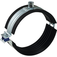 Uchwyt rurowy Geberit z izolacją d75, z mufą gwintowaną M8 / M10