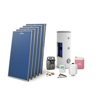 Zestaw solarny Premium Maxi Plus (5x KSG 21 Premium GT, wym. 500 l. folia PVC)