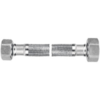 Wąż w oplocie stalowym L-100 cm 3/4" x 3/4" n-n