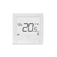 Regulator temperatury z czujnikiem wilgotności, akumulatorowy