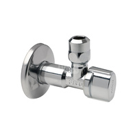 A80 zawór kątowy 1/2 GZ x 3/8 GZ, nakretka 10, 1 szt. w opak.