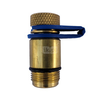 Króciec pomiarowy M14 x 1 / 3/8” niebieski - do zaworów Nexus DN 15-50