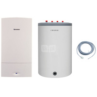 Pakiet - Kocioł gazowy jednofunkcyjny BOSCH TERMOTECHNIKA Cerapur Smart ZSB 24-5C kondensacyjny wiszący 3,0 - 25,3kW + Wymiennik Lindo 120 + Czujnik c.w.u. 