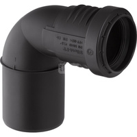 Kolano  87.5' GEBERIT Silent-PP Polipropylen x Polipropylen 40mm  x 40mm  x DN 40 (Końcówka wciskowa x Mufa wciskowa)