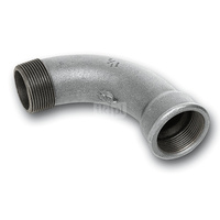 Łuk 90' SANHA 1# Żeliwo 1 1/2'' x 1 1/2'' (GW x GZ)