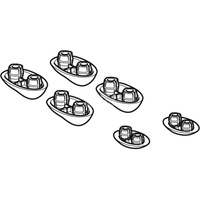 Zestaw podkładek deski/pokrywy AqC8000+