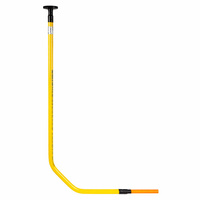 Przyłącze gazu stalowe z rury preizolowanej, PE40 x kołnierz DN40, L=500xH=1500