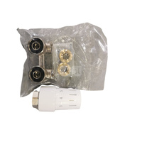 ZESTAW GŁOWICA TC-S3 M30X1,5 I DWURUROWY BLOK KURKÓW KĄTOWY ME1/50