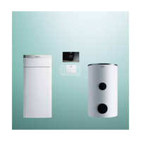 Pakiet systemowy OZE - Pompa ciepła gruntowa solanka-woda VAILLANT VWF 157/4 flexoTHERM 11.2kW 400V + Regulator sensoCOMFORT VRC 720 + Zasobnik c.w.u. VIH RW300/3BR