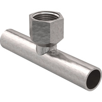 Trójnik Geberit Mapress C-Stahl przejściowy z gw.wewn. d28-Rp½