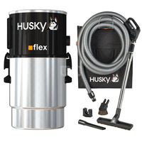 Jednostka HUSKY FLEX z zestawem do sprzątania z wężem SUPERIOR z włącznikiem on/off o dł. 9,1m