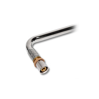 Łuk 90' SANHA 3fit Press Mosiądz 15 mm x 16 mm (ZZ x ZZ) 300mm