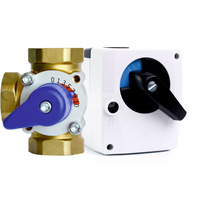 Zawór obrotowy trójdrogowy Concept By WOMIX GZM 3-25, mieszający, 12kv, 1"