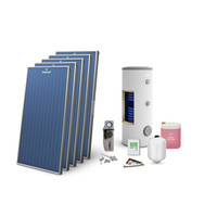 Zestaw solarny Premium Maxi Plus AL.  (5x KSG 21, wym. 500 l. folia PVC)