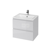 SET B274 MODUO 60 SZARY DSM (SZAFKA + UMYWALKA WPUSZCZANA W BLAT)