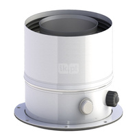 Złaczka kotła z króćcem Unical MF Verticale Ø60/100 z uszczelką