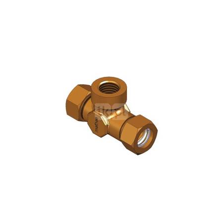 TRÓJNIK PODŁĄCZENIOWY FIXLOCK DN12 1/2FL X 1/2FL X 3/8GW